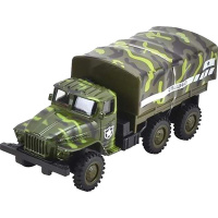 Грузовик военный "Дивизион" инерционный, пластик 15х23х5см T508-D5062/1502A-12