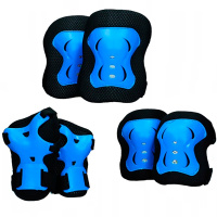 Набор защиты в сетке (нарукавники, наколенники) размер регулируется, 3 цвета Y1176-13