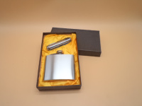 Набор фляга, нож 180гр металл Y3413-16