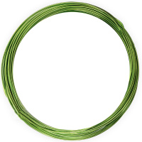 Проволока 2ммх2,5м, зеленая алюминий Y2357-15
