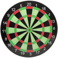 Дартс магнитный 36,5см, черный (6 дротиков) FB2256