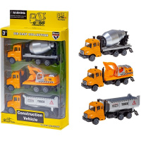 Набор машин "Строительная техника" пластик 25,5х14,5х4,5см (3 машинки) 1968483/2215-16 Набор машин "Строительная техника" пластик 25,5х14,5х4,5см (3 машинки) 1968483/2215-16