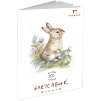 Блокнот д/акварели и эскизов А5 14,8х21см 16л 180г/м2 100% хлопок "Летний день" БЛ-3108