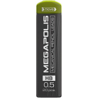 Стержни д/автомат. карандаша 0,5мм Ain Stein HB Megapolis Concept (20шт) 20345 Стержни д/автомат. карандаша 0,5мм Ain Stein HB Megapolis Concept (20шт) 20345