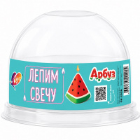 Набор для лепки свечей "Арбуз" (воск 6шт., фитиль для свечи, стек) 36С 2464-08