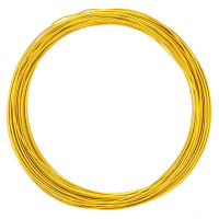 Проволока 2ммх2,5м, желтая алюминий Y2357-15
