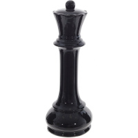 Фигурка декоративная "Шахматная королева" 10х10х30см фарфор 768889