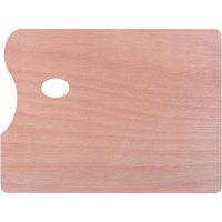 Палитра 30х40см прямоугольная дерево толщина 5мм DK18436