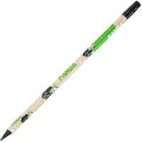 Карандаш чернографитный "Kids. Панда" HB, с ластиком, трехгранный, пластиковый корпус 21-0072/06