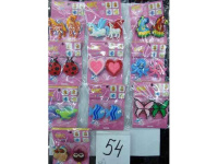 Магнит-зажим-закладка детский прорезин. 10видов Y054-13