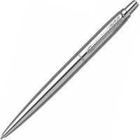 Ручка РШ "Parker Jotter Monochrome XL SE20 Stainless Steel" M синяя в подарочной коробке CW2122756