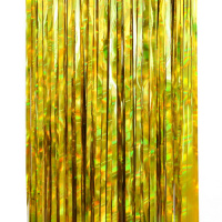 Дождь 1,5м голография золото Y9829-24