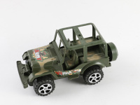 Машина военная "Джип" инерционная, пластик 1501212/859A-5