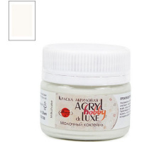 Краска акриловая 20мл "Акрил-Хобби Де Люкс" молочный коктейль 0303188