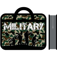 Папка с ручками 33x26х7,5см "Military" пластик ПМ-А4-25