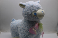 Альпака с бантиком 40см 3 цвета FM6600