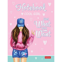 Бизнес-блокнот А6 160л "Лайт. В тренде" клетка интегральный переплет 064456