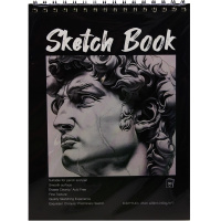 Скетчбук А4 30л 160г/м2 спираль, кремовая бумага, жесткая подложка11854-24