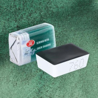 Краска акварельная 2,5мл зеленая мгла кювета1911760