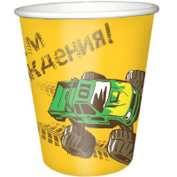 Набор стаканов 0,2л "Тачки. Монстры Трак" 6шт P 6078959