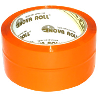 Клейкая лента 48мм х 66м 40мкм оранжевая 0120-437X