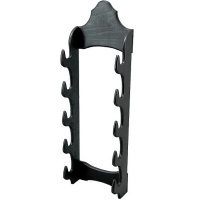 Подставка под 5 мечей настенная 70х23х12см дерево Ц_060(ч)