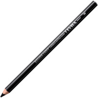Карандаш угольный "Rembrandt Carbon Extra Dark" 2B черный, круглый черный корпус, дерево L2057902