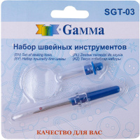 Набор инструментов для шитья (нитковдеватель, мини-лупа, вспарыватель) SGT-03