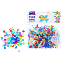 Набор бусин для термомозаики 5х5мм 1000шт с блестками, 6 цветов M-9844