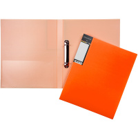 Папка на 2-х кольцах "Diamond Neon" A4 25мм оранжевая 2AB4_02035/035328