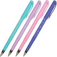 Ручка гелевая "DeleteWrite Art. Кошечка. Пиши-стирай" 0,5мм синяя 20-0257