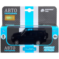 Машина "Mitsubishi Pajero 4WD" черная, инерционная, металл 17,5см (свет, звук, откр.двери) JB1251429 Машина "Mitsubishi Pajero 4WD" черная, инерционная, металл 17,5см (свет, звук, откр.двери) JB1251429