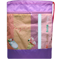 Сумка для сменной обуви "Элит. Hello" 36x46см 1 отделение с карманом СДС-711