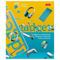 Тетрадь А5 48л линия "Мои гаджеты" на скобе 5 дизайнов 080223