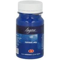 Краска акриловая 100мл голубая фц Ладога 2227500