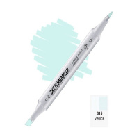 Маркер спиртовой двухсторонний "Sketchmarker" Венеция SM-B15
