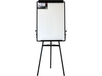 Доска-флипчарт магнитно-маркерная "FOCUS" 900*600мм на треноге, алюминиевая рамка E7892