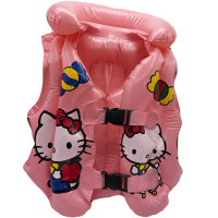 Надувной жилет для плавания с воротником 53х44см "Кити" розовый 1074