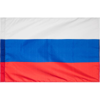 Флаг "Триколор" 70х105см шелк НФ-00005357