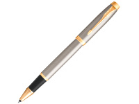 Ручка РЧ "Parker IM Core Brushed Metal GT" F черная 1931663