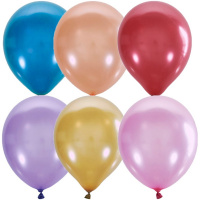 Шар воздушный 30см(12") Металлик и Перламутр ассорти 100682