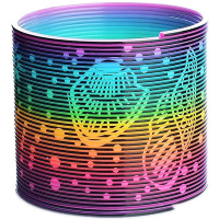 Спираль "Радуга" 7,5см Неоновые приключения A0596-E