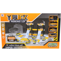 Автотрек "Parking Lot" 54 детали, пластик 60х46х32см (4 машинки 7см) LT243753