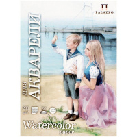 Папка д/акварели А4 20л 200г/м2 100% целлюлоза "Морячка" П-2644