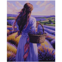 Живопись по номерам (акрил) 40х50см "Вольный ветер" сложность 4, холст на подрамнике МСА2058