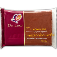 Пластилин скульптурный 300гр. терракотовый 29С 1698-08