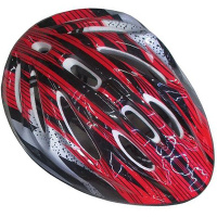 Шлем 20см красный пластик подростковый HB2277