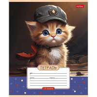 Тетрадь А5 12л клетка "Мы-котики!" на скобе 5 дизайнов 12Т5В1/086195