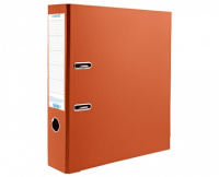 Папка-регистратор А4 75мм PP двусторонний оранжевая 3093802