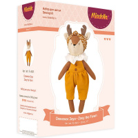 Набор для шитья "Олененок Зоуи" (ткань, пуговицы, нитки, иглы, выкройка) FL-0401